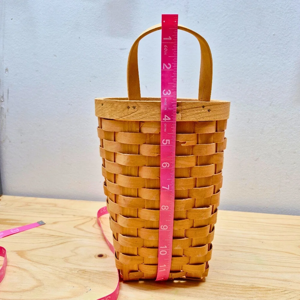 Vintage Taskets Renaissance Woven Hanging Basket - Picture 8 of 8